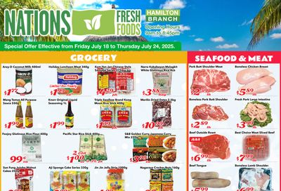 Nations Fresh Foods (Hamilton) Flyer July 18 to 24