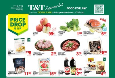 T&T Supermarket (Ottawa & Kanata) Flyer July 18 to 24