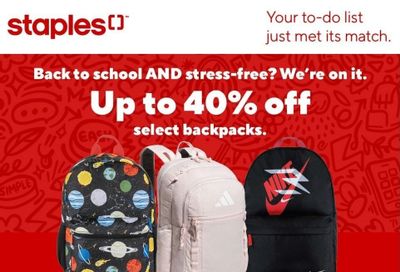 Staples Flyer July 18 to 24
