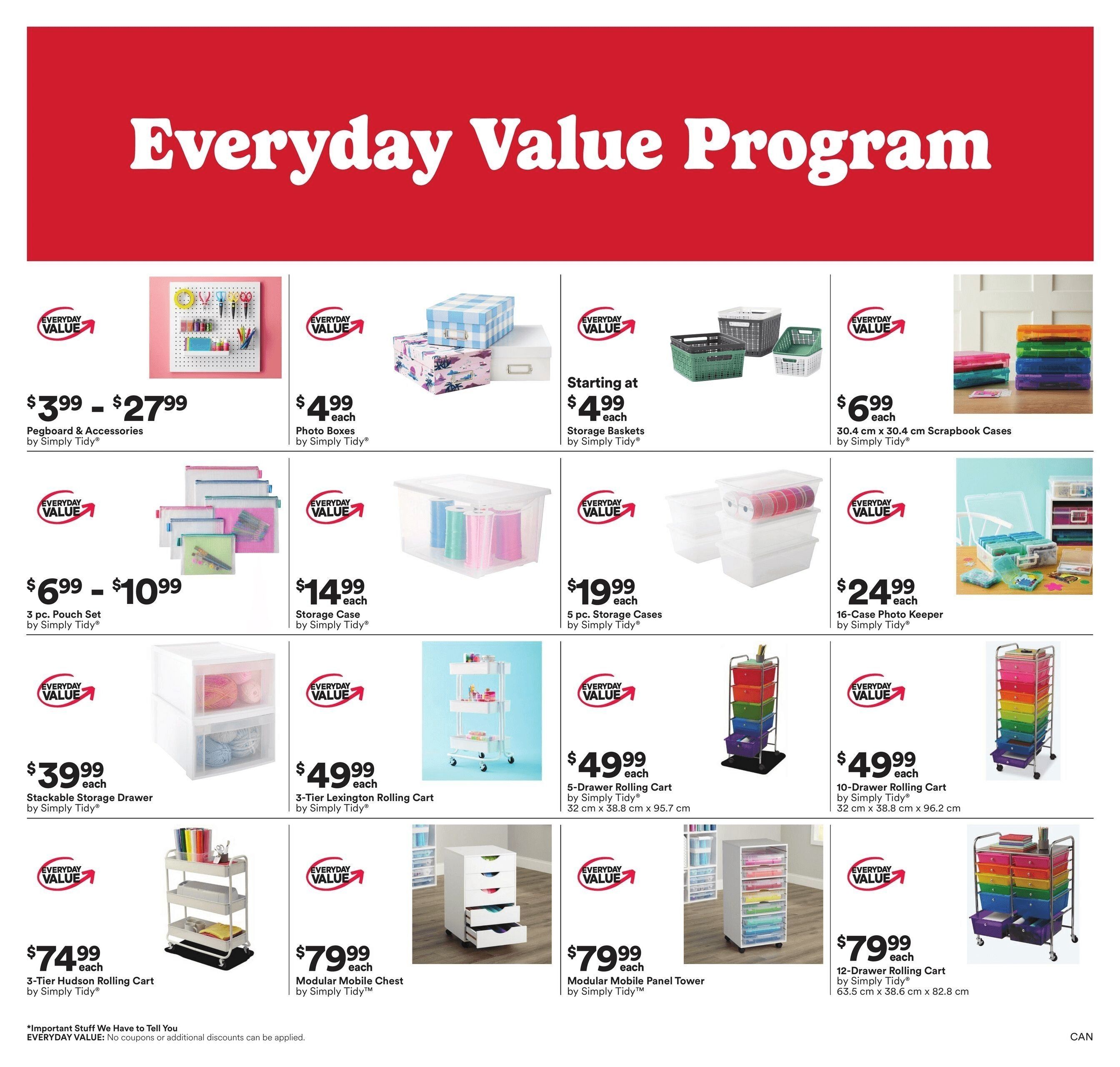 Michael's Flyer July 19 to 24