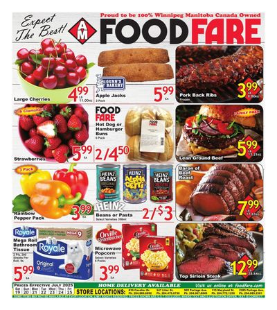 Food Fare Flyer July 19 to 25