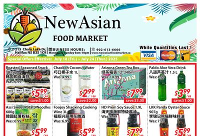 New Asian Food Market Flyer July 18 to 24
