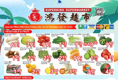 Superking Supermarket (North York) Flyer July 18 to 24