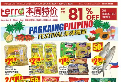 Terra Foodmart Flyer July 18 to 24