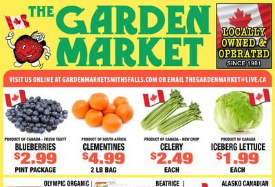 The Garden Market Flyer July 18 to 24