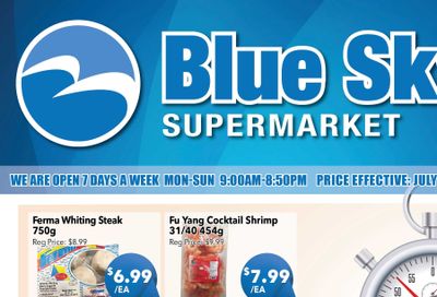 Blue Sky Supermarket (North York) Flyer July 18 to 24