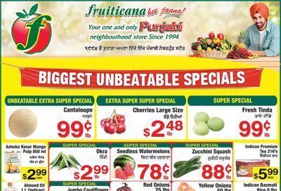 Fruiticana (Kelowna) Flyer July 17 to 23 Fruiticana (Kelowna) Flyer July 17 to 23