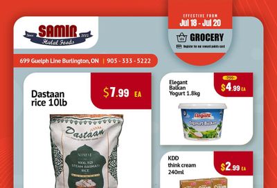 Samir Supermarket Flyer July 18 to 20