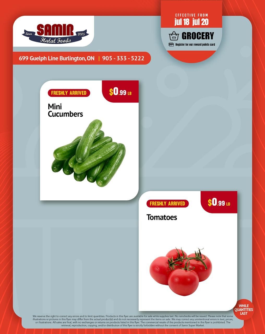 Samir Supermarket Flyer July 18 to 20