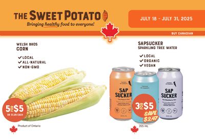 The Sweet Potato Flyer July 18 to 31