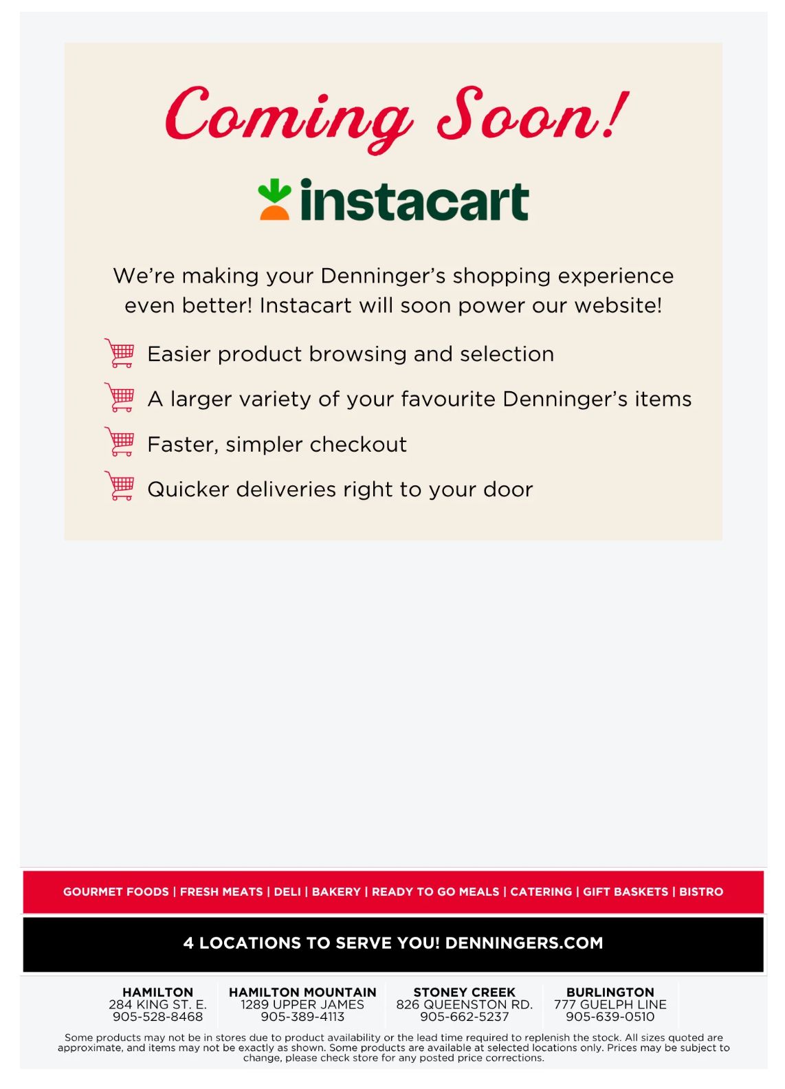 Denninger's Monthly Flyer July 16 to August 12