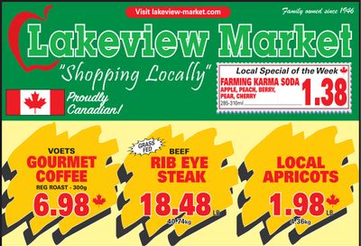 Lakeview Market Flyer July 19 to 25