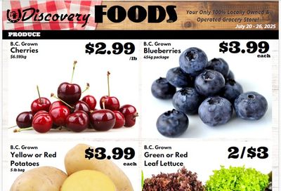 Discovery Foods Flyer July 20 to 26