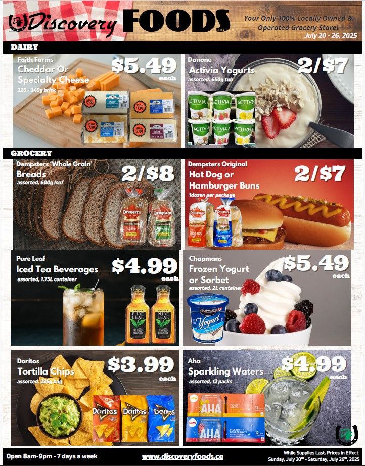 Discovery Foods Flyer July 20 to 26