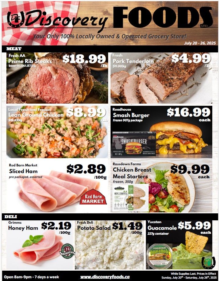 Discovery Foods Flyer July 20 to 26