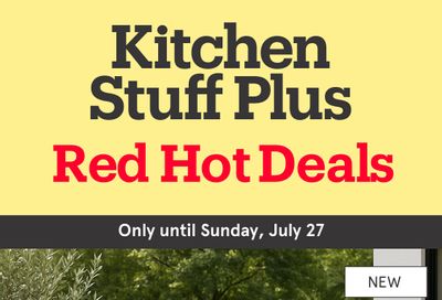 Kitchen Stuff Plus Red Hot Deals Flyer July 21 to 27