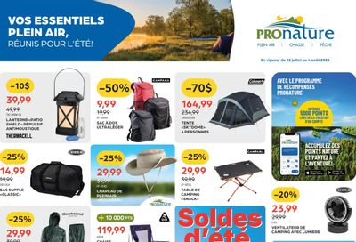 Pronature Flyer July 22 to August 4