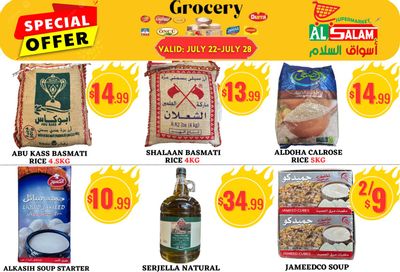 Al-Salam Supermarket Flyer July 22 to 28