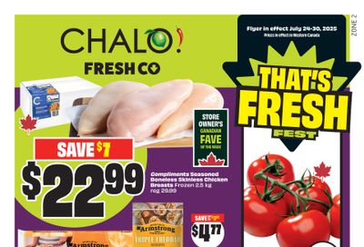 Chalo! FreshCo (West) Flyer July 24 to 30