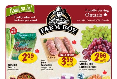 Farm Boy Flyer July 24 to 30 Farm Boy Flyer July 24 to 30