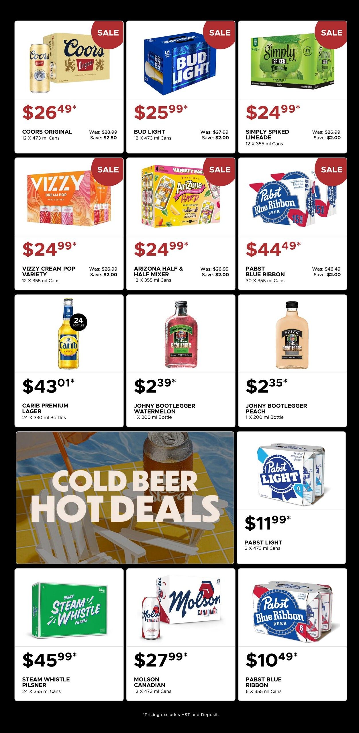 The Beer Store Flyer July 21 to August 17
