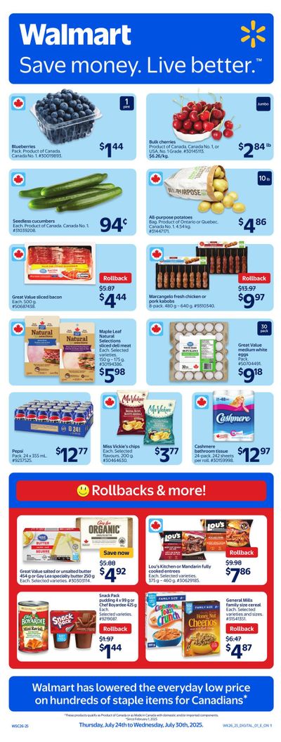 Walmart (ON) Flyer July 24 to 30