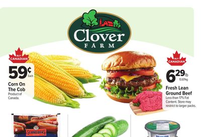 Clover Farm (ON) Flyer July 24 to 30 Clover Farm (ON) Flyer July 24 to 30