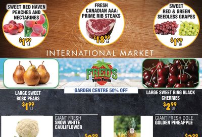 Fred's Farm Fresh Flyer July 23 to 29