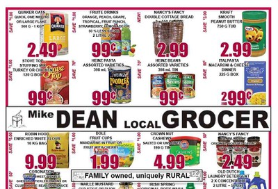 Mike Dean's Super Food Stores Flyer November 8 to 14