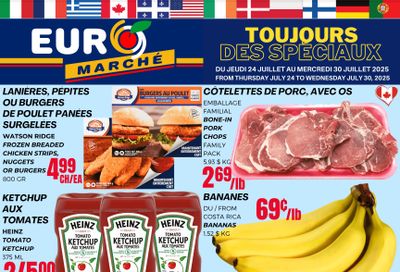 Euro Marche Flyer July 24 to 30