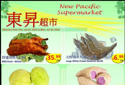 New Pacific Supermarket Flyer July 24 to 30