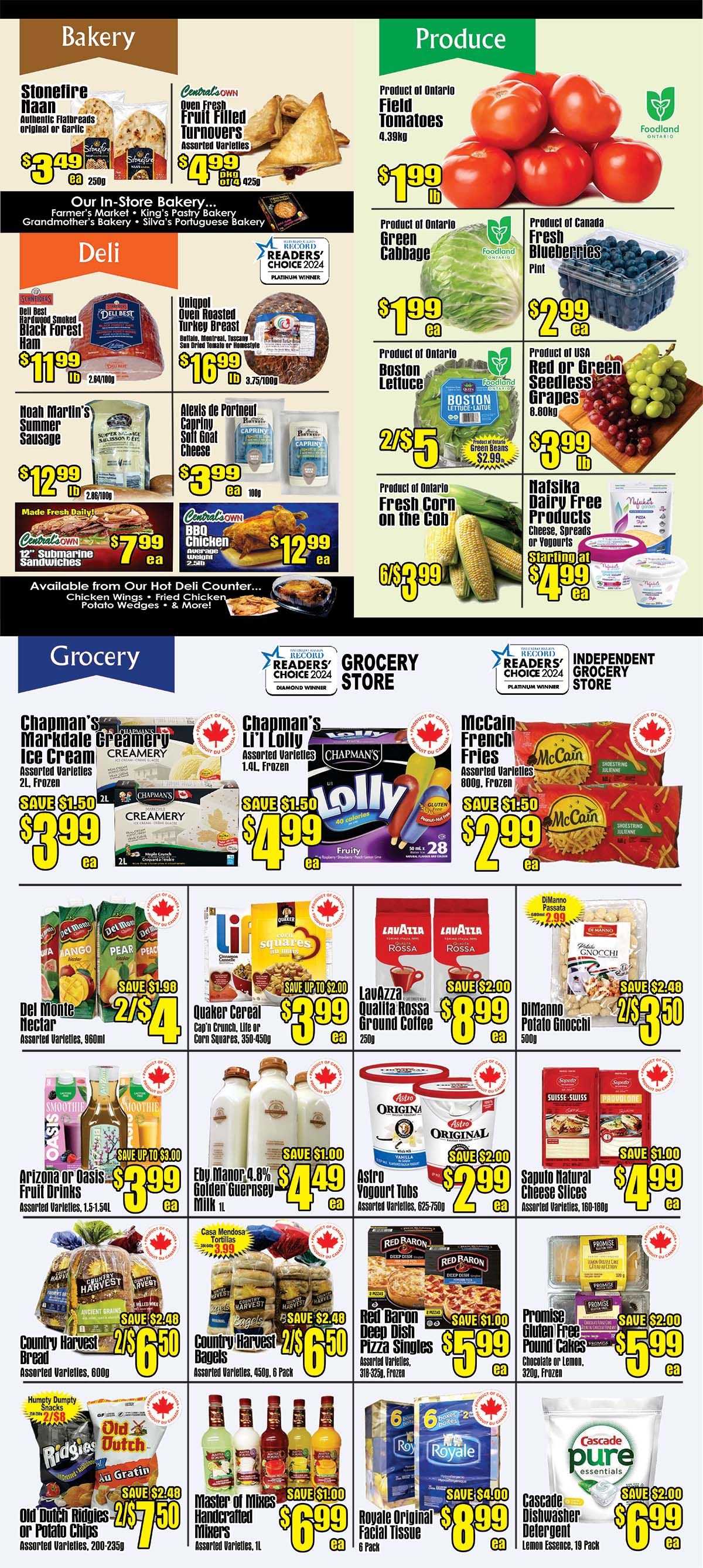 Central Fresh Market Flyer July 24 to 31