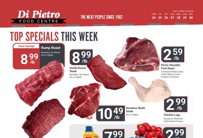 Di Pietro Food Centre Flyer July 24 to 30