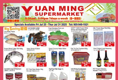 Yuan Ming Supermarket Flyer July 25 to 31