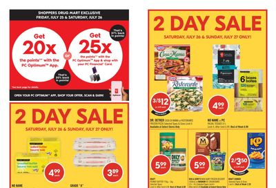 Shoppers Drug Mart (ON) Flyer July 26 to 31