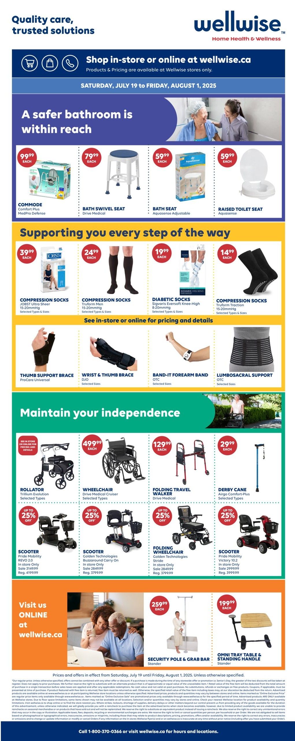 Wellwise By Shoppers Flyer July 26 to August 1