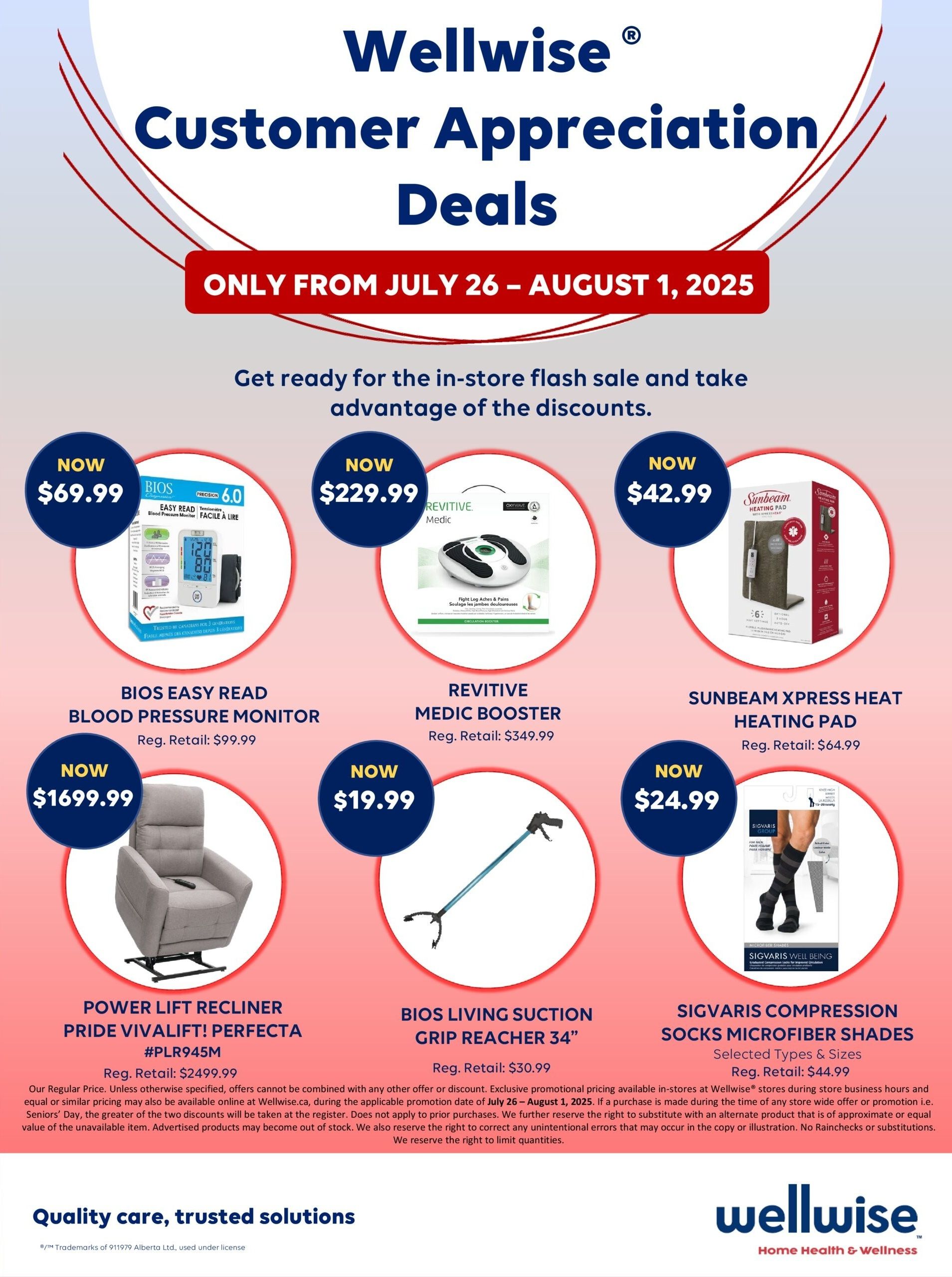 Wellwise By Shoppers Flyer July 26 to August 1