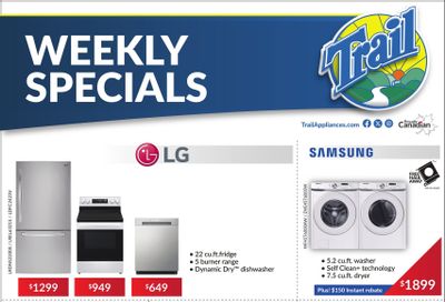 Trail Appliances (AB & SK) Flyer July 24 to 30