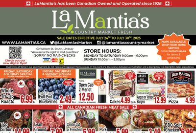 LaMantia's Flyer July 24 to 30