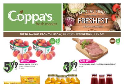Coppa's Fresh Market Flyer July 24 to 30