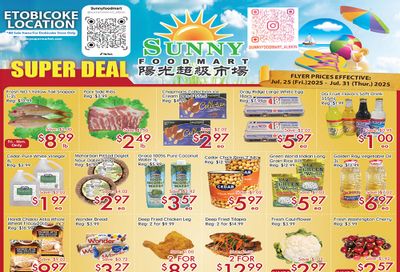 Sunny Foodmart (Etobicoke) Flyer July 25 to 31