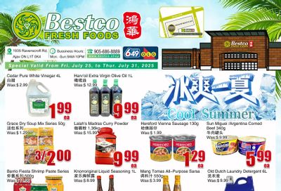 BestCo Food Mart (Ajax) Flyer July 25 to 31