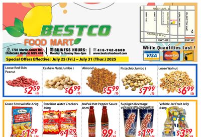 BestCo Food Mart (Etobicoke) Flyer July 25 to 31