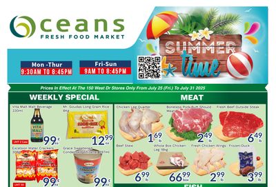 Oceans Fresh Food Market (Brampton) Flyer July 25 to 31