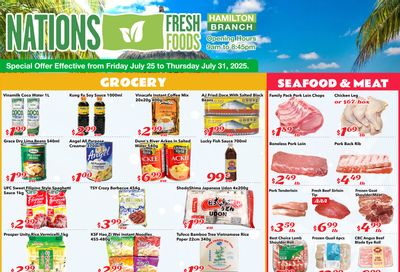 Nations Fresh Foods (Hamilton) Flyer July 25 to 31