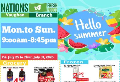 Nations Fresh Foods (Vaughan) Flyer July 25 to 31 Nations Fresh Foods (Vaughan) Flyer July 25 to 31