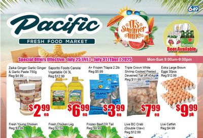 Pacific Fresh Food Market (Pickering) Flyer July 25 to 31