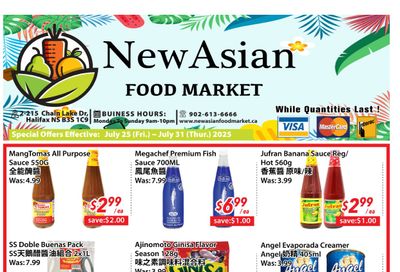 New Asian Food Market Flyer July 25 to 31