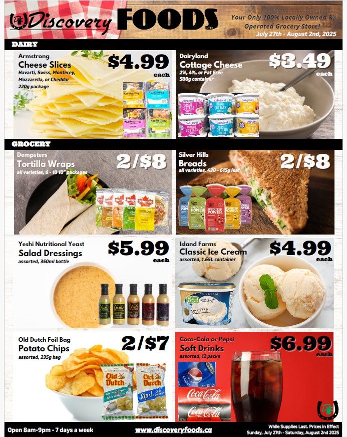 Discovery Foods Flyer July 27 to August 2