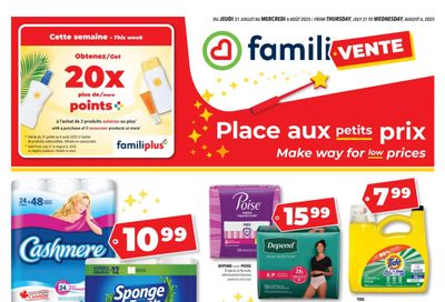 Familiprix Flyer July 31 to August 6